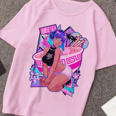 Vaporwave Aesthetic Cool Print T-Shirt